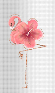 flamingo clipart