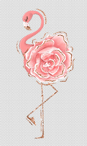 flamingo clipart