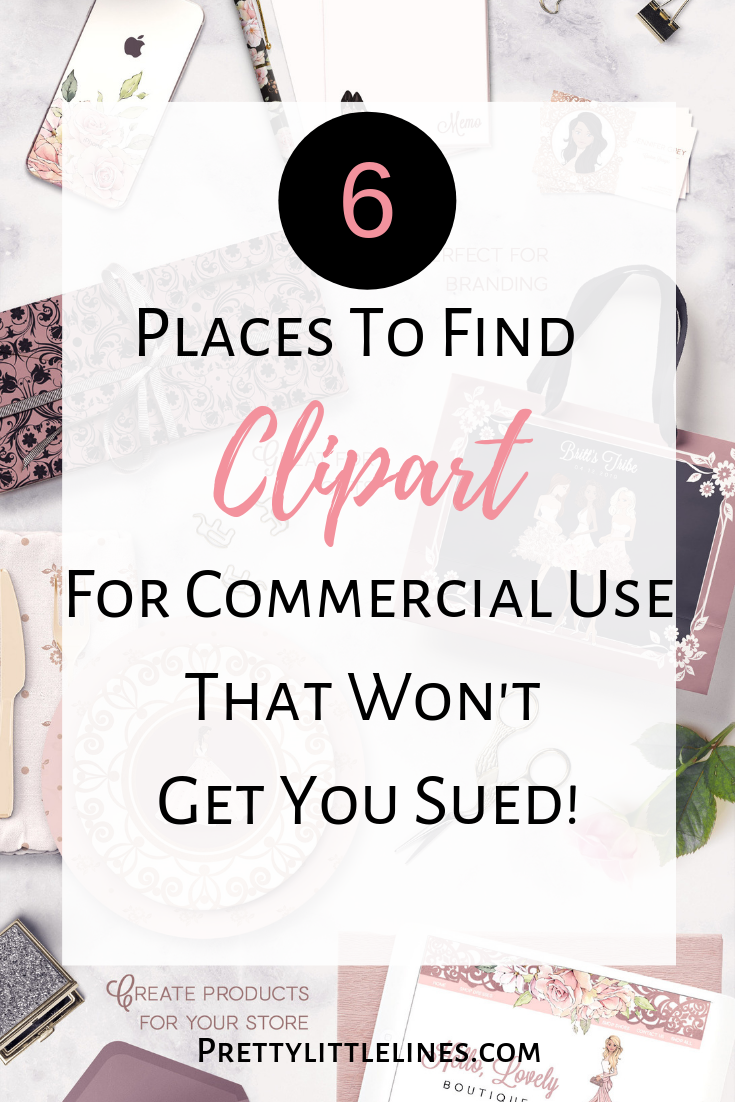 clipart for commercial use | pretty little lines