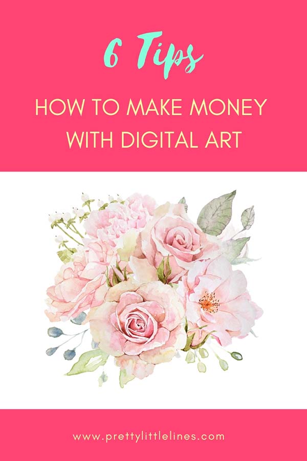 how to make money with digital art