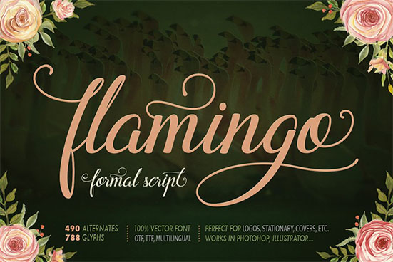 flamingo font